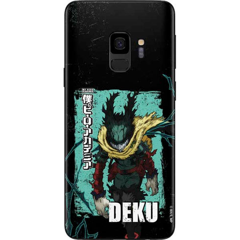 My Hero Academia Dark Deku Season 6 Galaxy S9 Skin