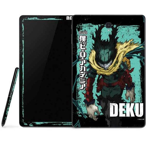 My Hero Academia Dark Deku Season 6 Samsung Galaxy Tab Skin