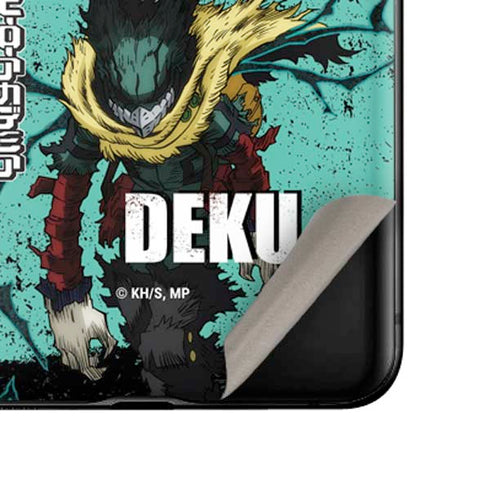 My Hero Academia Dark Deku Season 6 Galaxy Z Flip Skin
