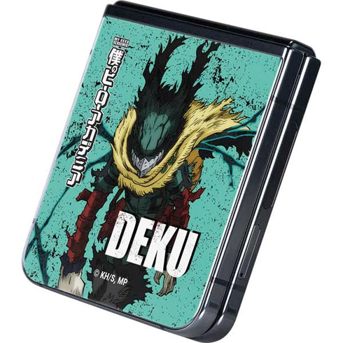 My Hero Academia Dark Deku Season 6 Galaxy Z Flip5 5G Skin