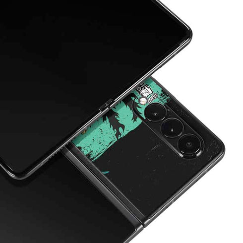 My Hero Academia Dark Deku Season 6 Galaxy Z Fold3 5G Skin
