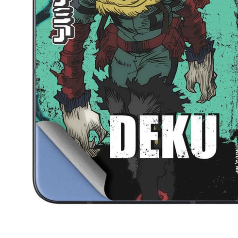 My Hero Academia Dark Deku Season 6 Galaxy Z Fold5 5G Skin