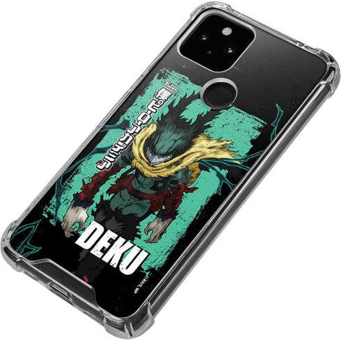 My Hero Academia Dark Deku Season 6 Google Pixel 4a 5G Clear Case