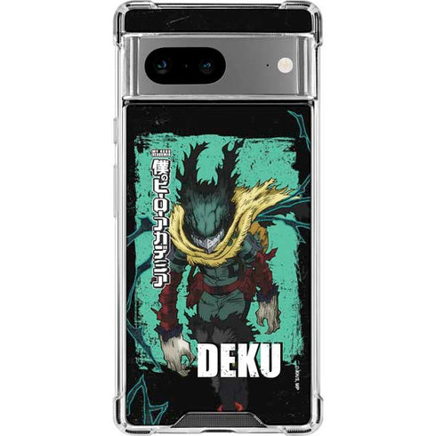 My Hero Academia Dark Deku Season 6 Google Pixel 8a Clear Case