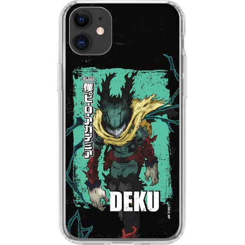 My Hero Academia Dark Deku Season 6 iPhone 11 Clear Case