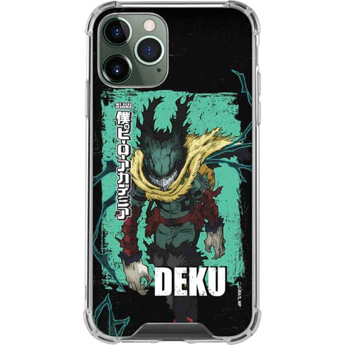 My Hero Academia Dark Deku Season 6 iPhone 11 Pro Max Clear Case