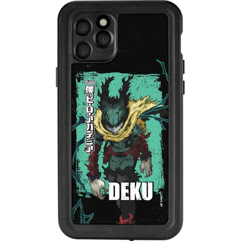 My Hero Academia Dark Deku Season 6 iPhone 11 Pro Waterproof Case