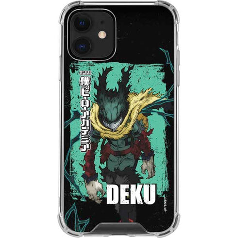 My Hero Academia Dark Deku Season 6 iPhone 12 Clear Case