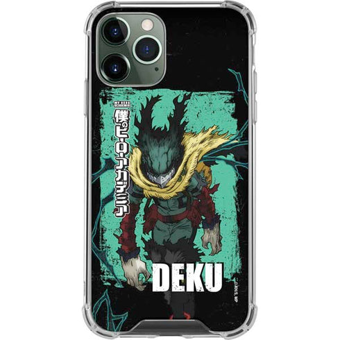My Hero Academia Dark Deku Season 6 iPhone 12 Pro Max Clear Case
