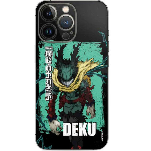 My Hero Academia Dark Deku Season 6 iPhone 13 Pro Skin