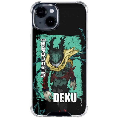 My Hero Academia Dark Deku Season 6 iPhone 14 Clear Case