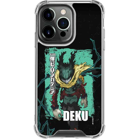 My Hero Academia Dark Deku Season 6 iPhone 14 Pro Clear Case