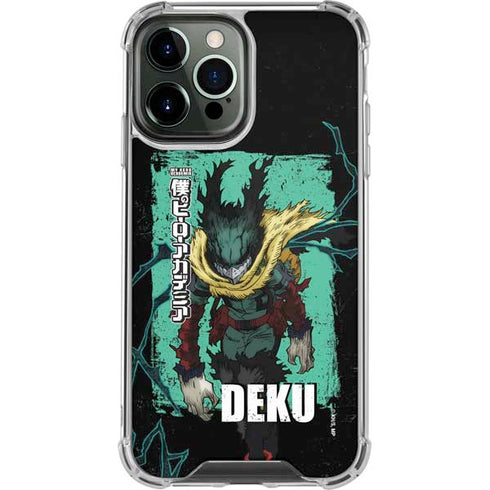My Hero Academia Dark Deku Season 6 iPhone 14 Pro Max Clear Case