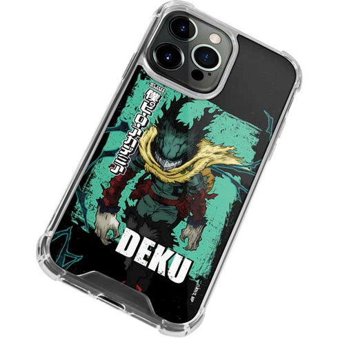 My Hero Academia Dark Deku Season 6 iPhone 14 Pro Max Clear Case