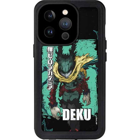 My Hero Academia Dark Deku Season 6 iPhone 14 Pro Waterproof Case