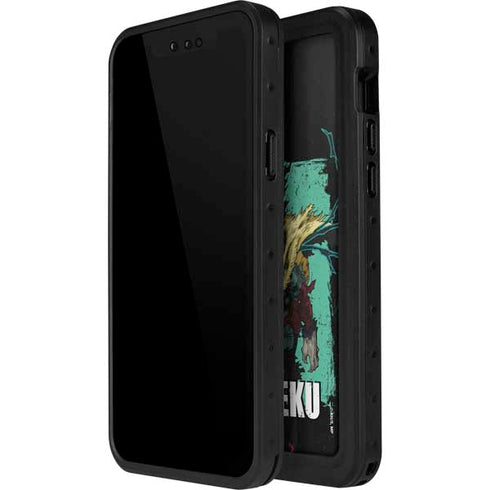 My Hero Academia Dark Deku Season 6 iPhone 14 Pro Waterproof Case