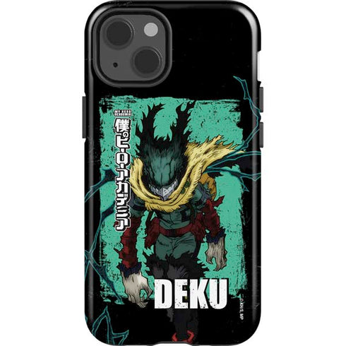 My Hero Academia Dark Deku Season 6 iPhone 15 Plus Impact Case