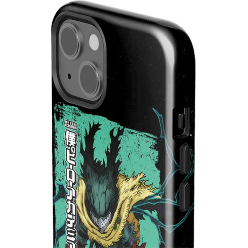 My Hero Academia Dark Deku Season 6 iPhone 15 Plus Impact Case