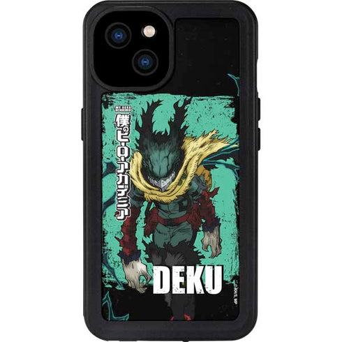 My Hero Academia Dark Deku Season 6 iPhone 15 Plus Waterproof Case