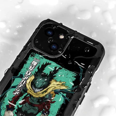 My Hero Academia Dark Deku Season 6 iPhone 15 Plus Waterproof Case