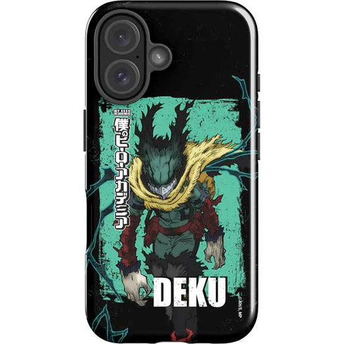 My Hero Academia Dark Deku Season 6 iPhone 16 Plus Impact Case