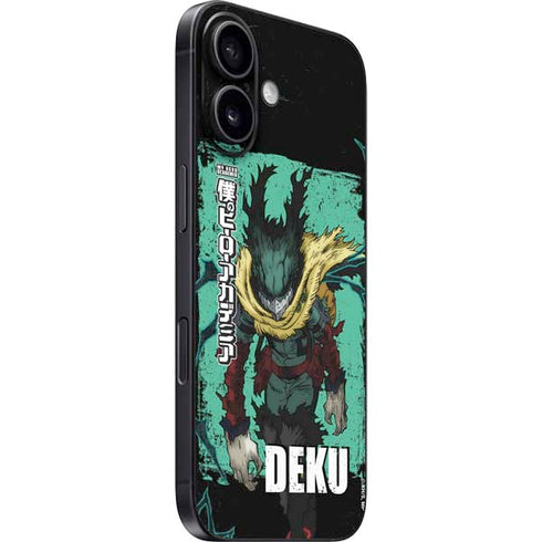 My Hero Academia Dark Deku Season 6 iPhone 16 Skin