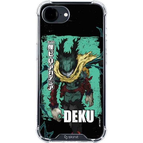 My Hero Academia Dark Deku Season 6 iPhone 16e Clear Case