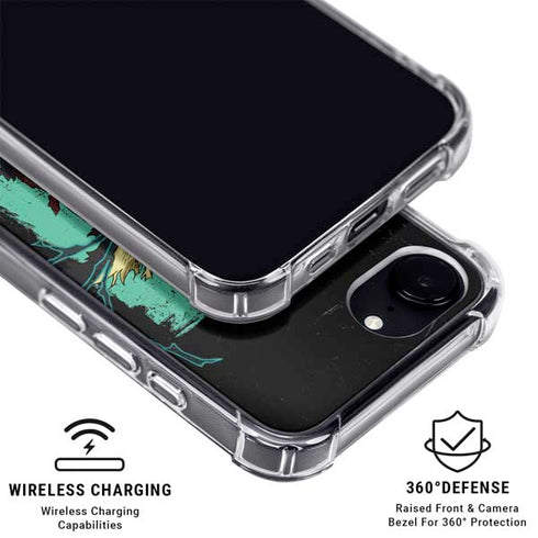 My Hero Academia Dark Deku Season 6 iPhone 16e Clear Case