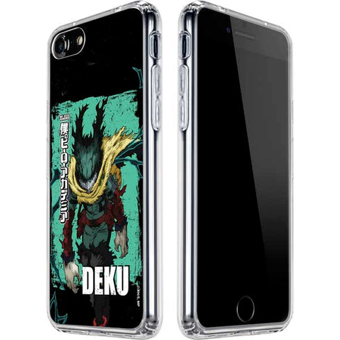 My Hero Academia Dark Deku Season 6 iPhone SE (2nd & 3rd Gen) Clear Case