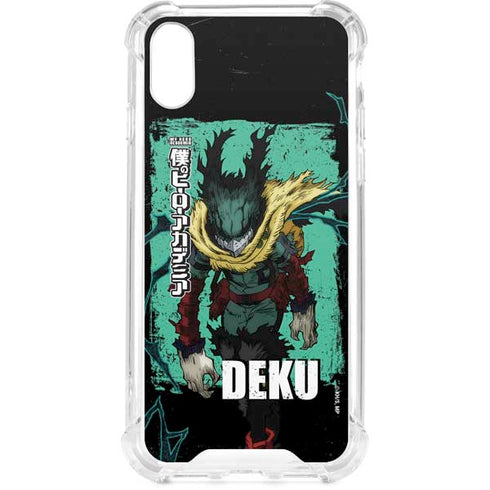 My Hero Academia Dark Deku Season 6 iPhone XS Clear Case