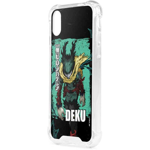 My Hero Academia Dark Deku Season 6 iPhone XS Clear Case