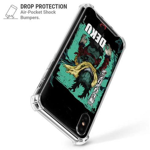 My Hero Academia Dark Deku Season 6 iPhone XS Max Clear Case