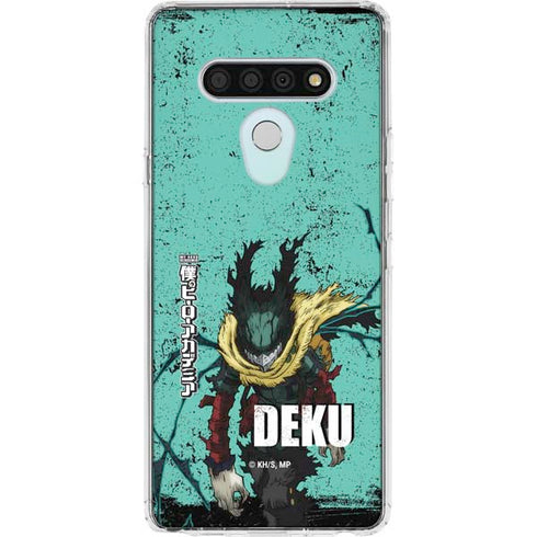My Hero Academia Dark Deku Season 6 LG Stylo 6 Clear Case