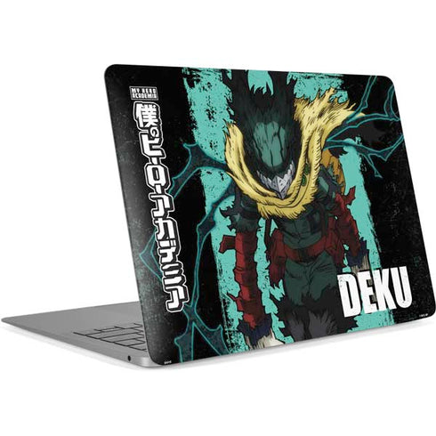 My Hero Academia Dark Deku Season 6 Apple MacBook Air Skin