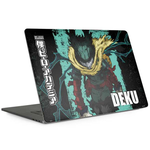 My Hero Academia Dark Deku Season 6 Apple MacBook Pro 15-inch Skin