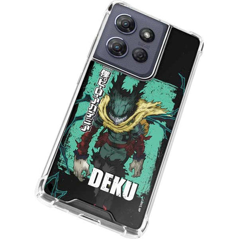 My Hero Academia Dark Deku Season 6 Moto G 5G (2025) Clear Case