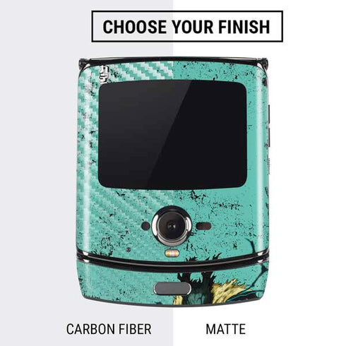 My Hero Academia Dark Deku Season 6 Motorola RAZR Skin