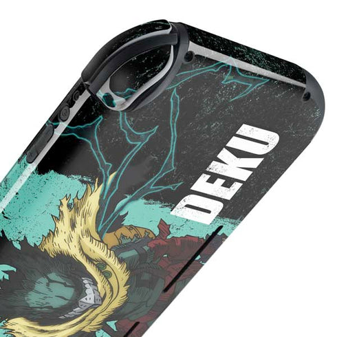My Hero Academia Dark Deku Season 6 Nintendo Switch Lite Skin