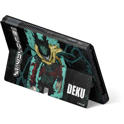 My Hero Academia Dark Deku Season 6 Nintendo Switch OLED (2021) Skin