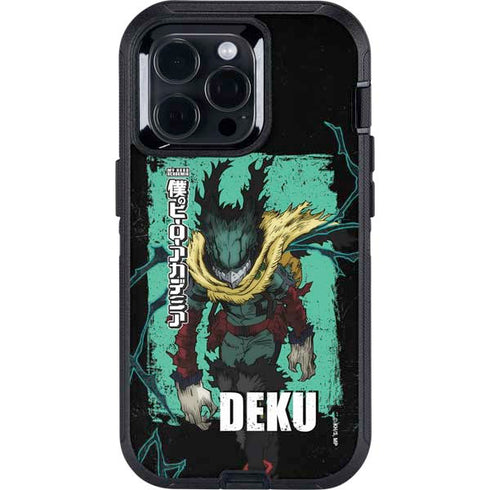 My Hero Academia Dark Deku Season 6 Otterbox Defender iPhone Skin