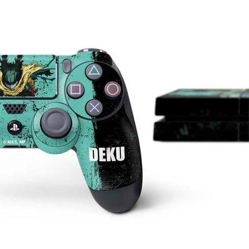 My Hero Academia Dark Deku Season 6 PS4 Console and Controller Bundle Skin
