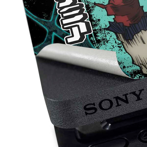 My Hero Academia Dark Deku Season 6 PS4 Slim Skin