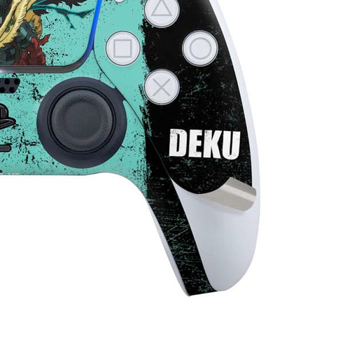 My Hero Academia Dark Deku Season 6 PS5 Controller Skin