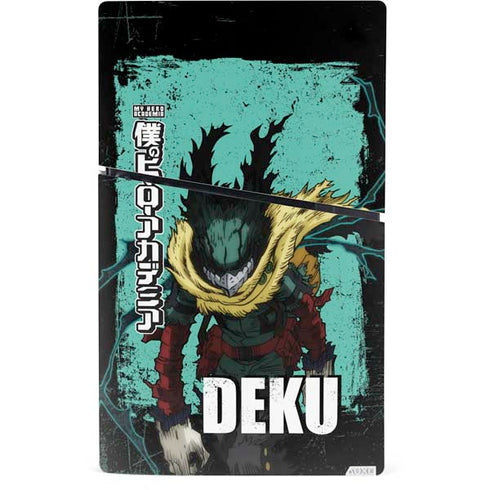 My Hero Academia Dark Deku Season 6 PS5 Slim Digital Edition Bundle Skin