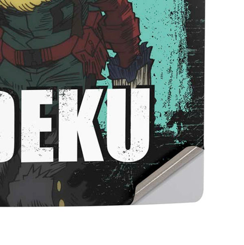 My Hero Academia Dark Deku Season 6 PS5 Slim Digital Edition Console Skin
