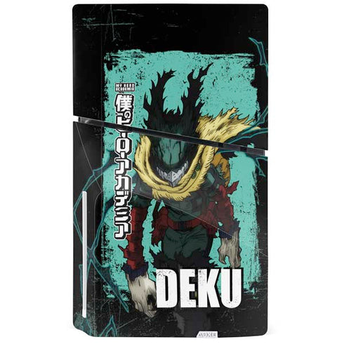 My Hero Academia Dark Deku Season 6 PS5 Slim Disk Bundle Skin