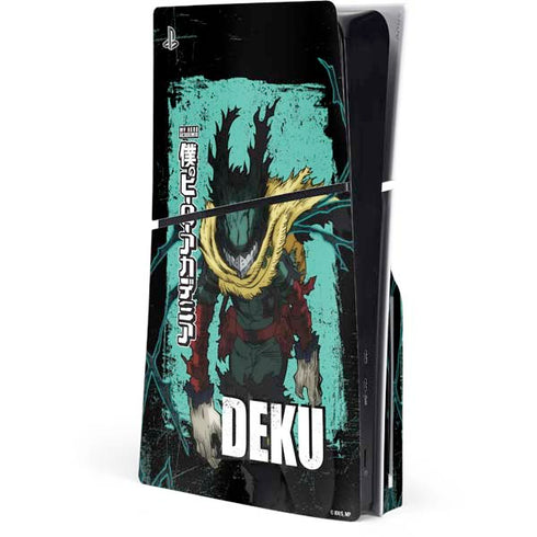 My Hero Academia Dark Deku Season 6 PS5 Slim Disk Console Skin