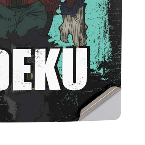 My Hero Academia Dark Deku Season 6 PS5 Slim Disk Console Skin