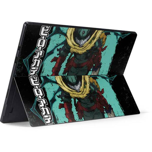 My Hero Academia Dark Deku Season 6 Surface Pro 7 Skin