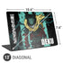My Hero Academia Dark Deku Season 6 Universal Laptop 13in (10.6 x 7.6in) Skin